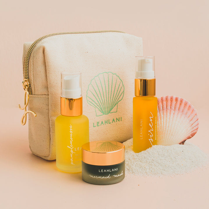 Island Hopper Travel Bag + Skincare Paradise Gift Set