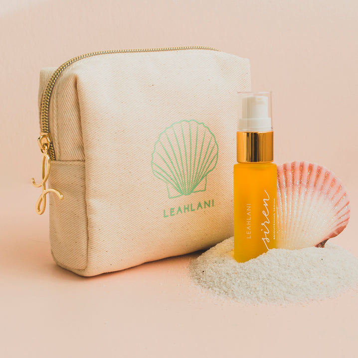 Island Hopper Travel Bag + Travel Siren Serum